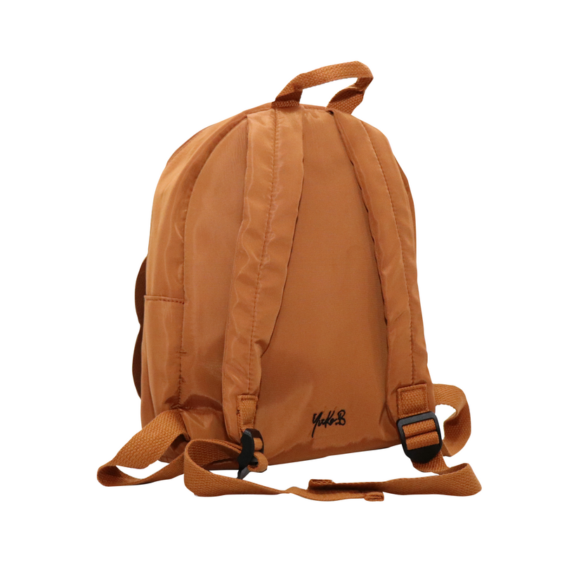 Animal fashion backpack for children the lion - MEERA Bronze