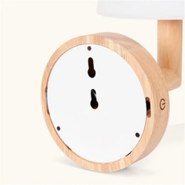 Ted Light Brown Wooden Rechargeable Wall Light