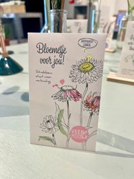 Zadenzakje 'Bloemetje voor jou'