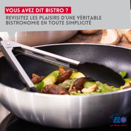 Kogepande med keramisk belægning uden PFAS 24 cm Bistro Line Elo