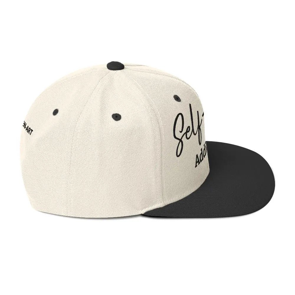 Self Love Addicted Snapback Hat med broderi