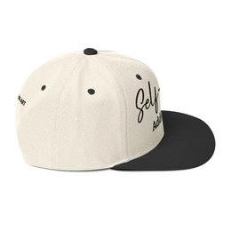 Self Love Addicted Snapback Hat med broderi