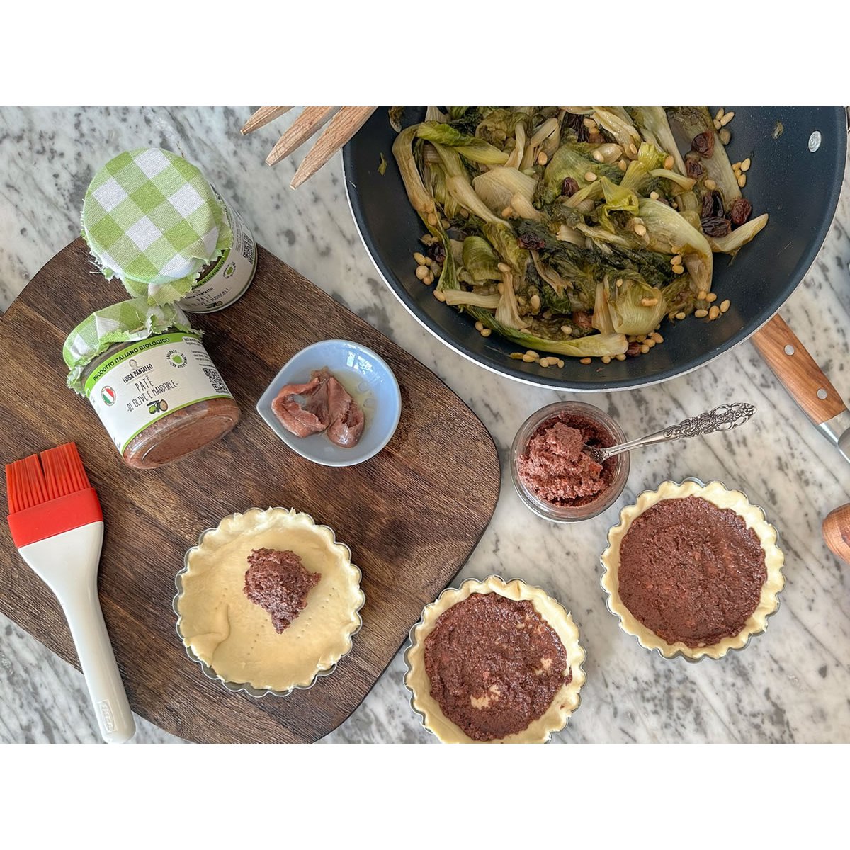 Luisa Pantaleo Pâté d'olives et d'amandes biologique, fabriqué en Italie