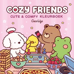 Cosy Friends Lindo y cómodo libro de colores Coco Wyo