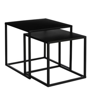 Side table set Goa Black