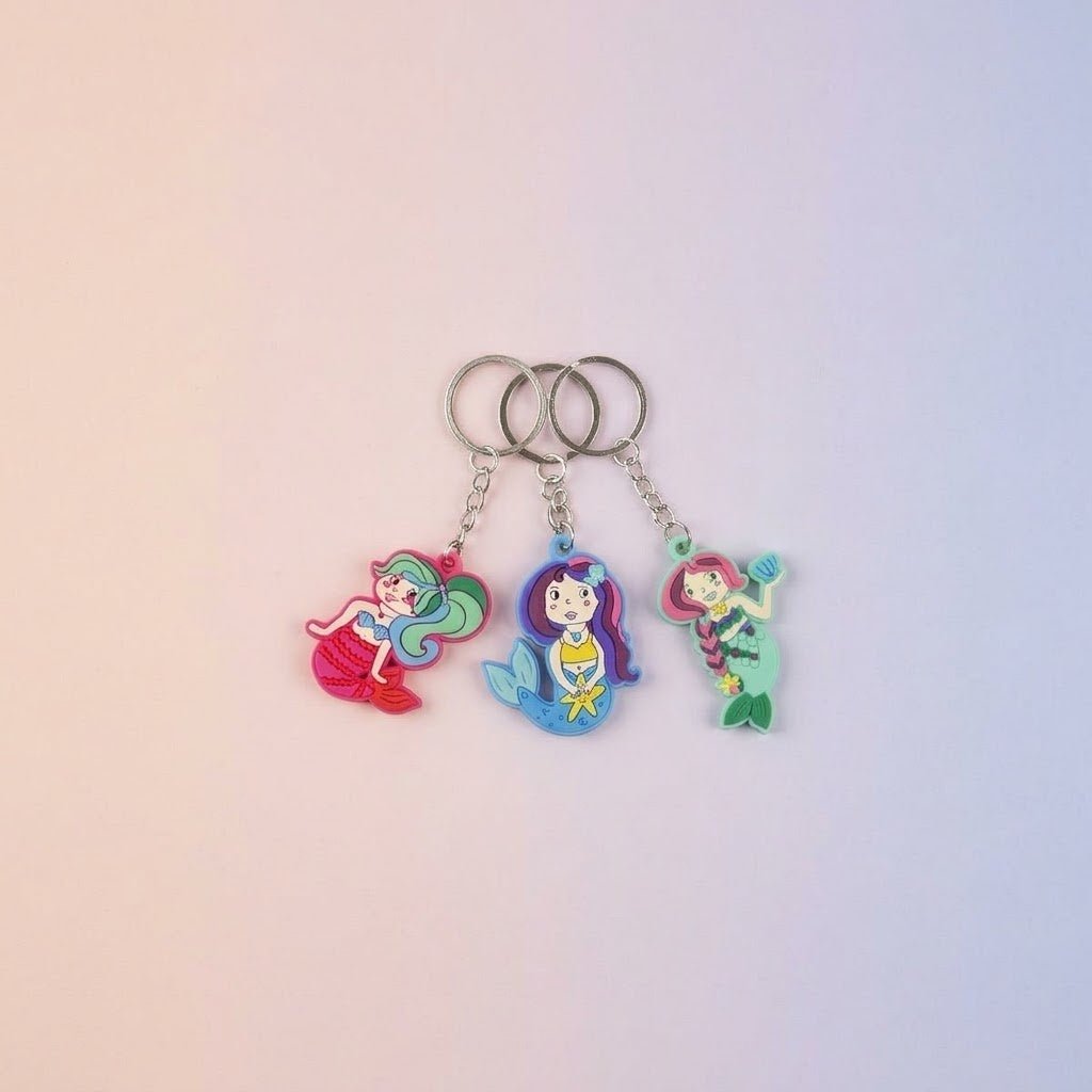 Mermaid Keychain Cute Bag Charm Party Favour