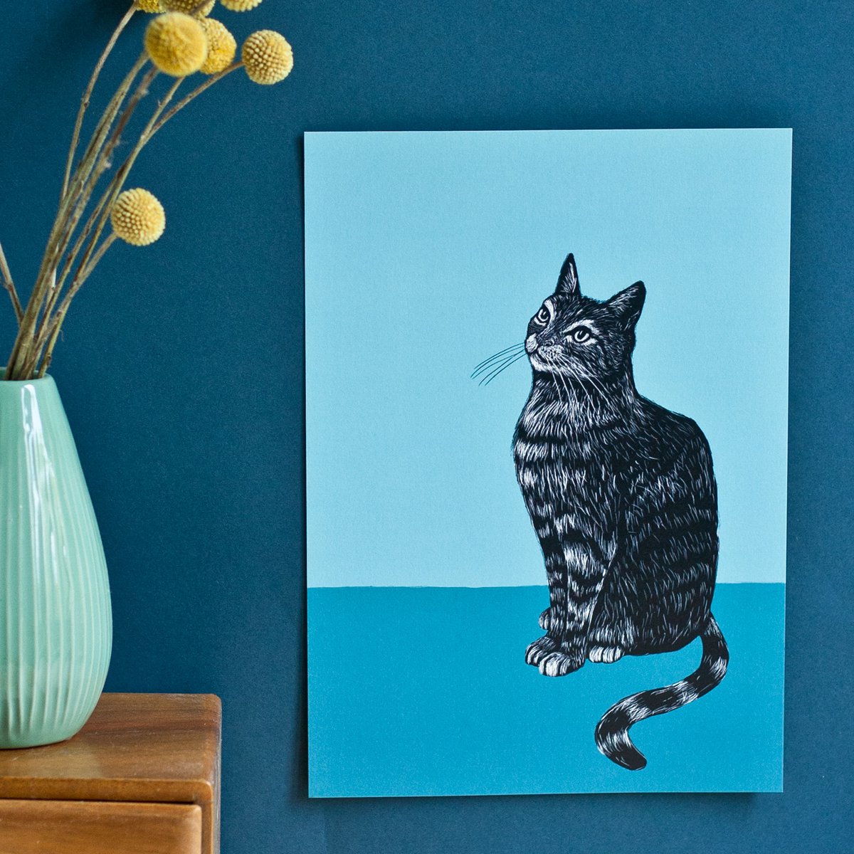 Poster A4 cat