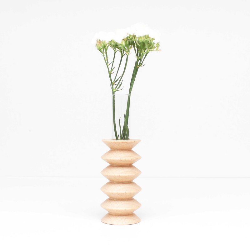 Totem Holzvase - Mittel Nº 2