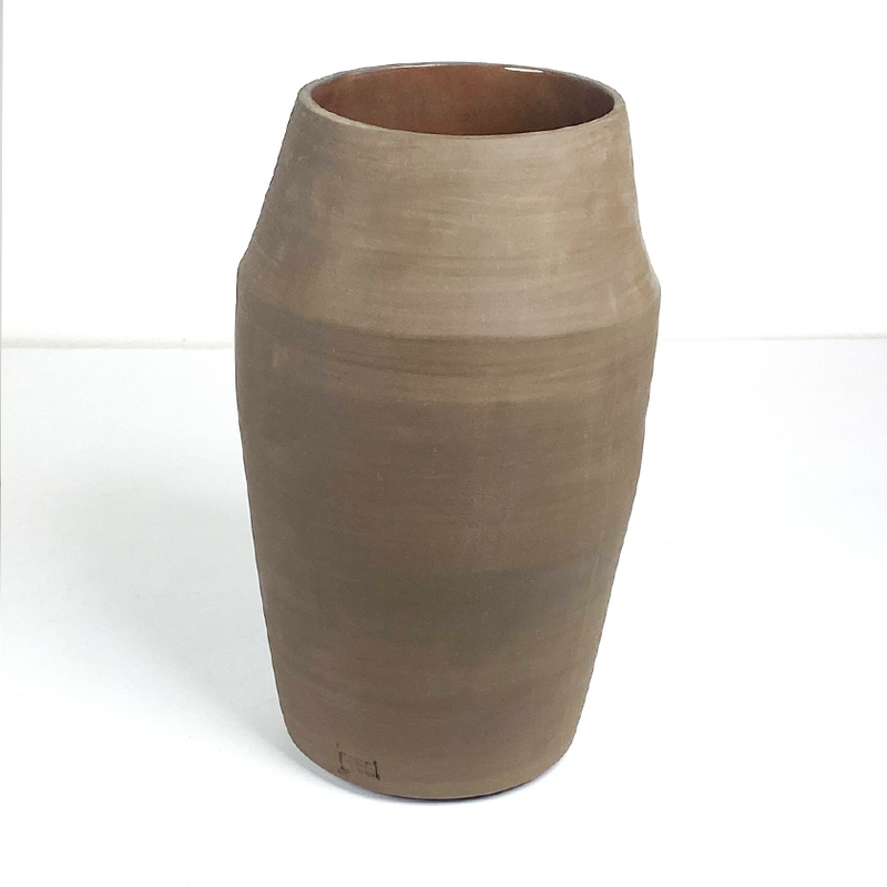 Jarrón Waimea desnudo | Cerámica | Pot de planta | Wabi Sabi | Arcilla | Hecho a mano | diseño holandés