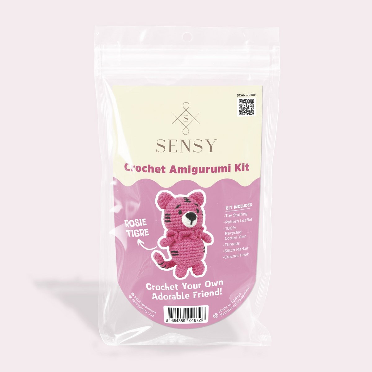 Sensy Crochet Amigurumi Kit