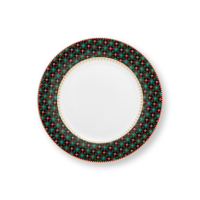 Plate Clover Green 23cm