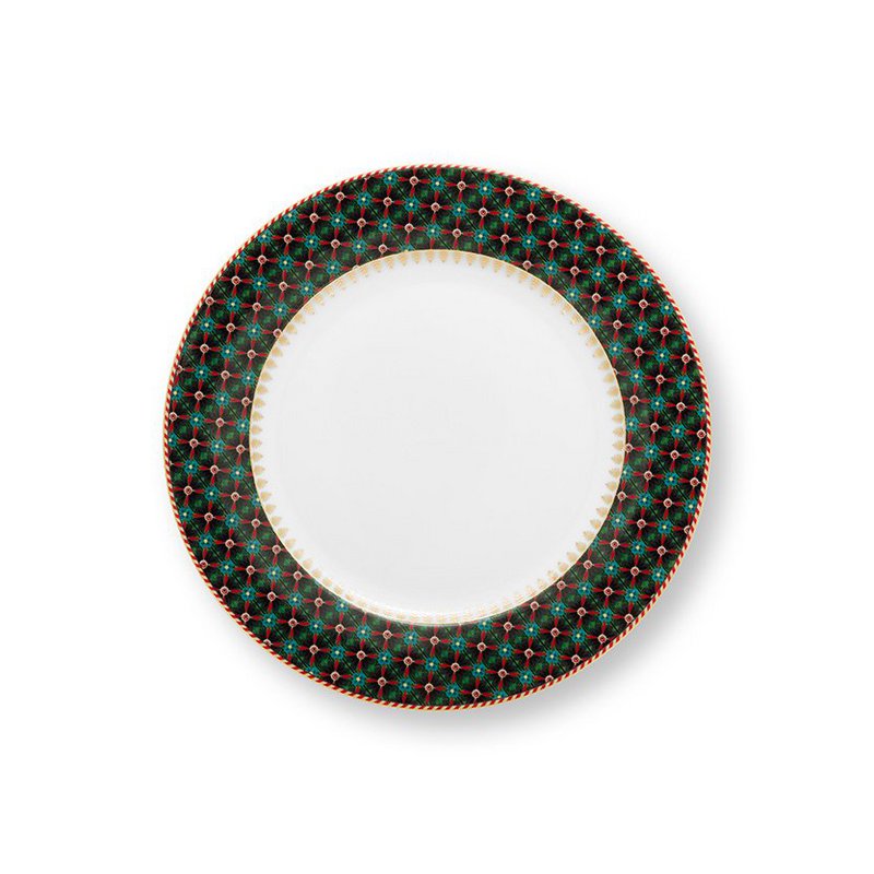 Plate Clover Green 23cm