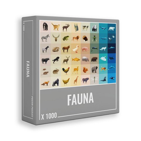 Fauna Jigsaw Puzzle (1000 pieces)
