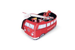 Volkswagen VW T1 Bus 3D Neoprene Universal Bag, Large - Feuerwehr/Firetruck/Red