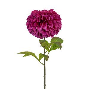 Dahlie XL, lila, PE/Eisen/Polyester, H.77 cm