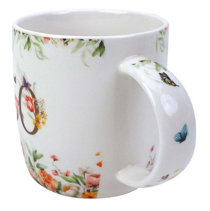 DUO Occasional Mug 400ml, Birthday “50”, in a giftbox with a ribbon