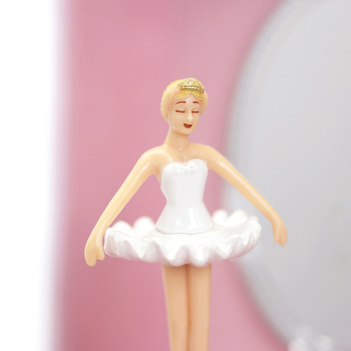 Music Cube Box Bailarina en tutú - Rosa - Figura bailarina