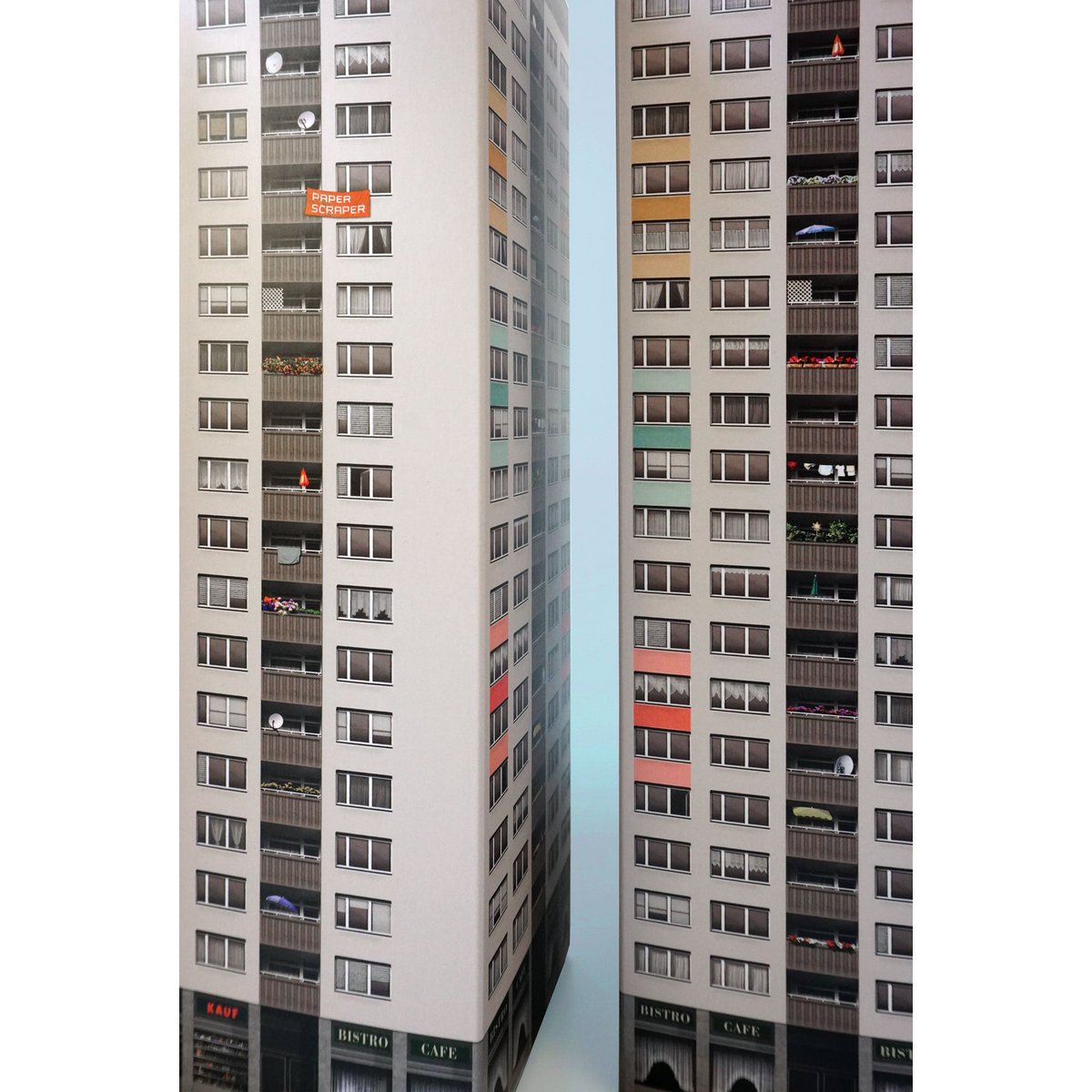Paperscraper® „Plattenbau Berlin“