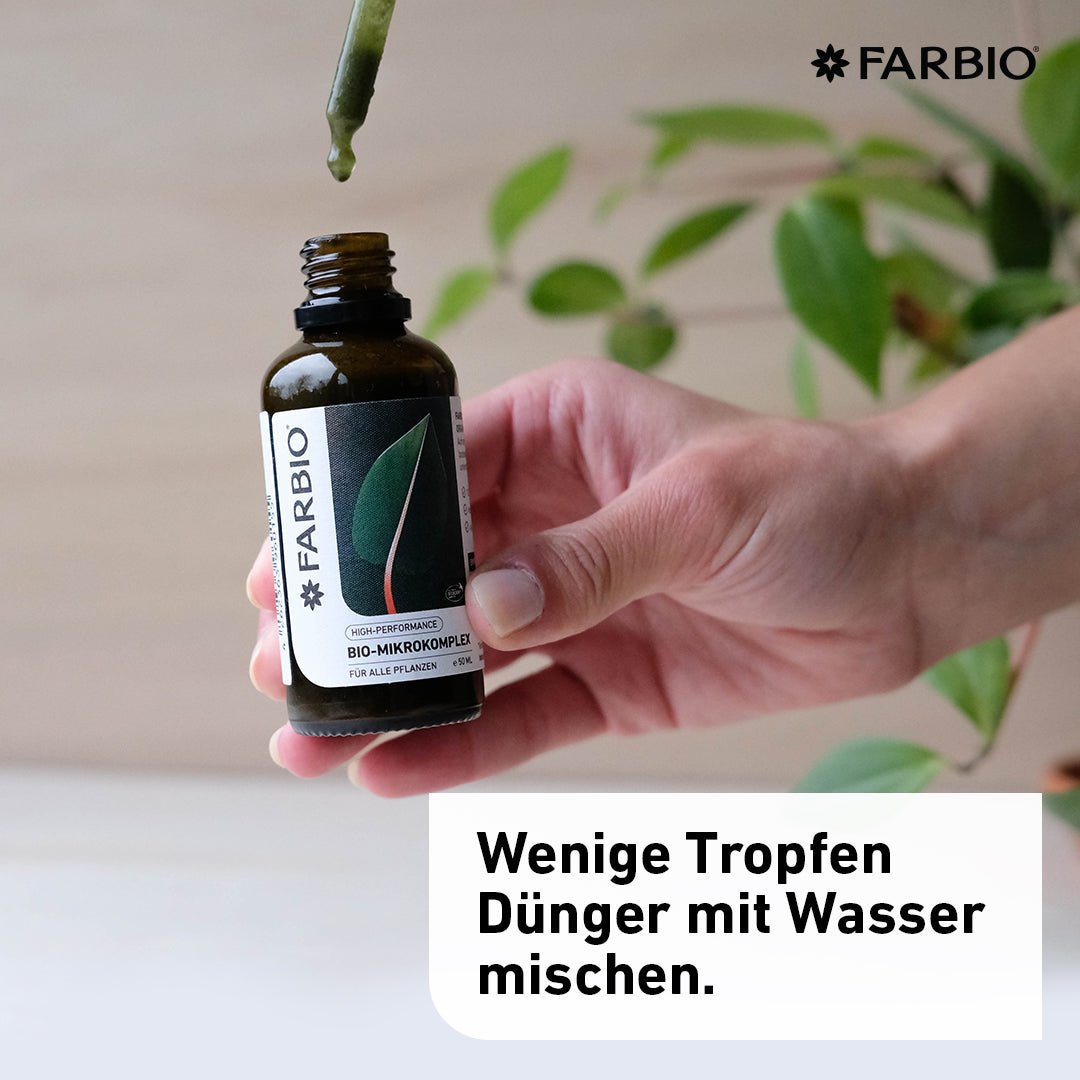 FARBIO® organic microcomplex | Healing for your plants | Premium liquid fertilizer
