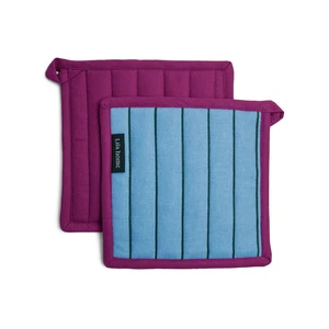 Topflappen-Set Vivid Blue Green – 2er-Set
