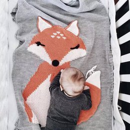 Annie & Charles® fox babytæppe
