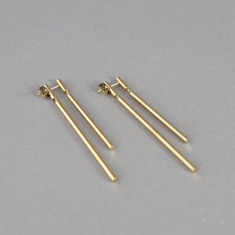 OFFSET Gold Earrings