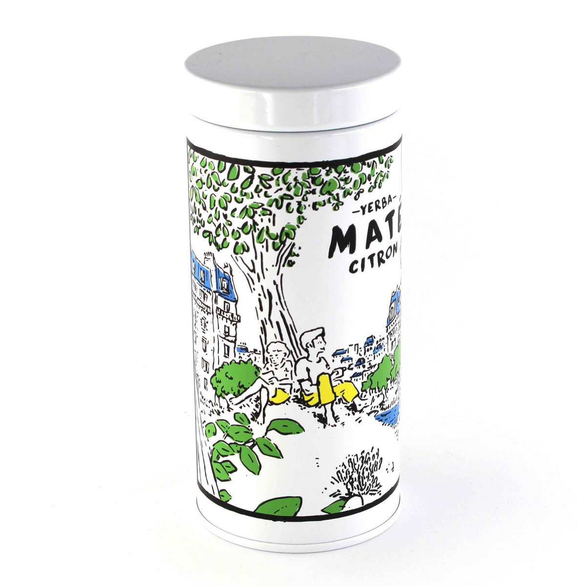 Organic Lemon Mate - 100g blaszane pudełko mate