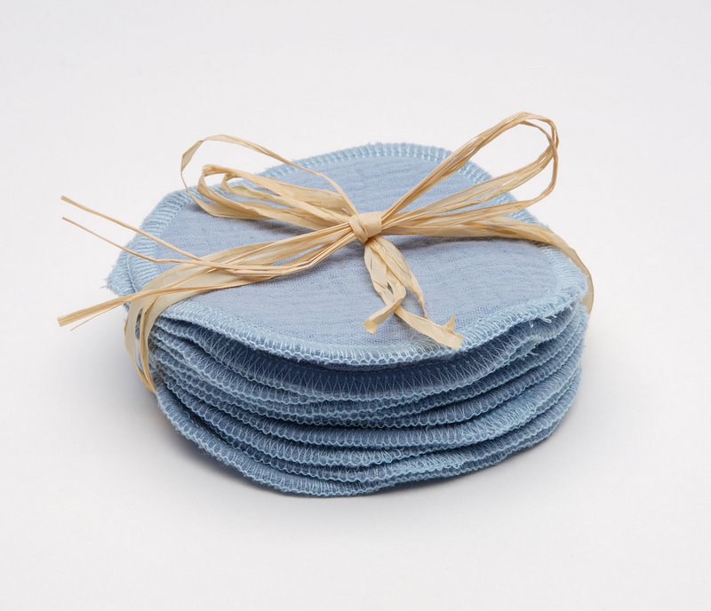 Muslin make-up removal pads (set of 10)
