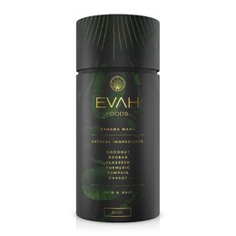 Tropical superfood powder elixir with skin and hair benefits. Contains a blend of organic superfoods like turmeric, ginger, and spirulina. Vibrant yellow-orange color. Suitable for smoothies, juices, and other recipes.