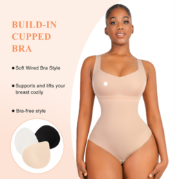 Body modellante senza cuciture - Nudo