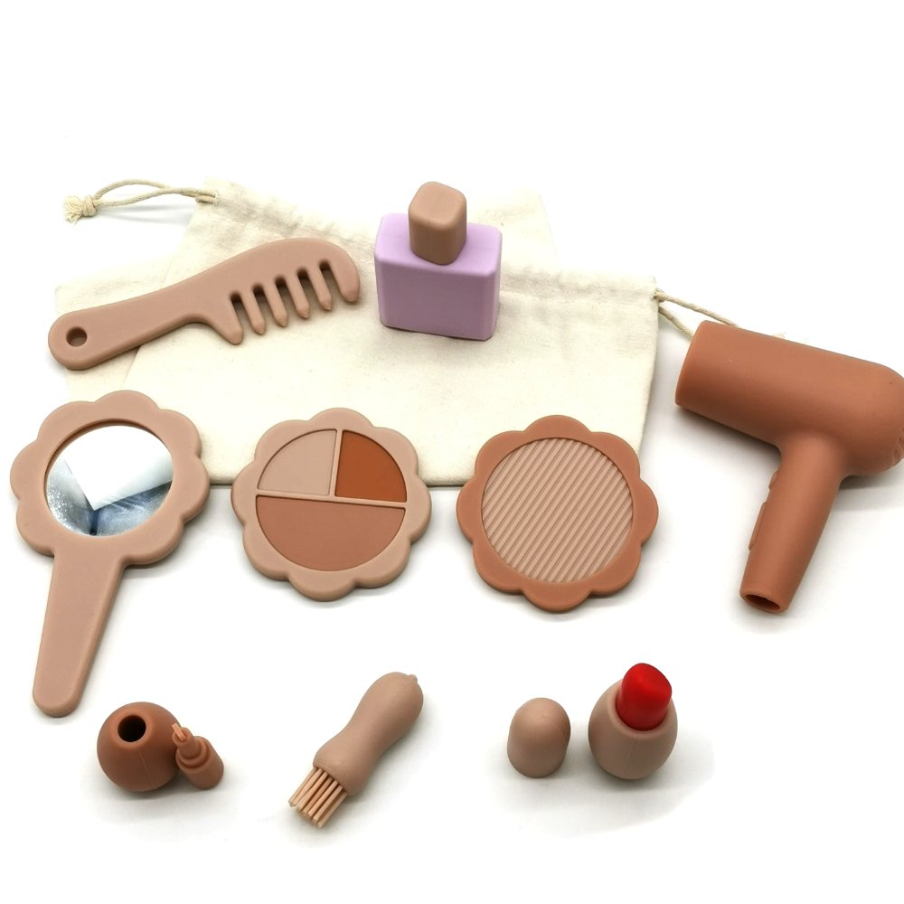 Kit de belleza de silicona - juguete de imitación