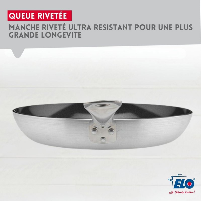 Cooking pan with ceramic coating without PFAS 32 cm Bistro Line Elo