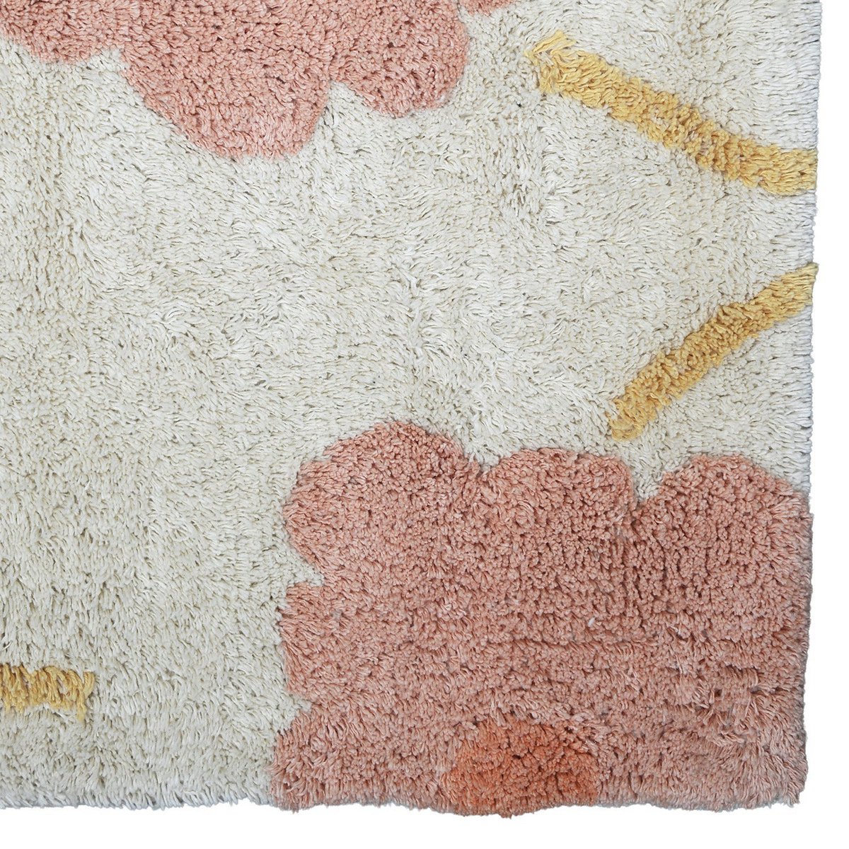 Tapis enfant Design Sunny Flowers Peach