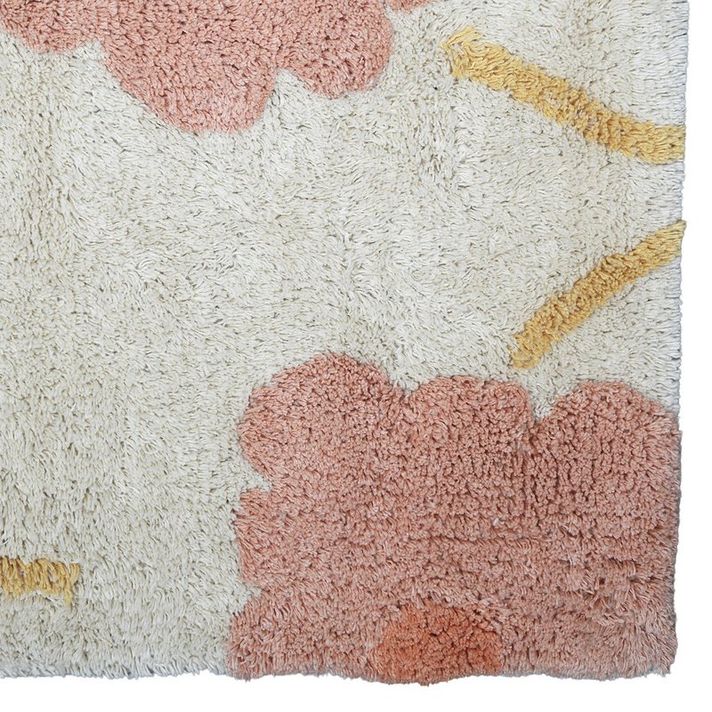 Tapis enfant Design Sunny Flowers Peach