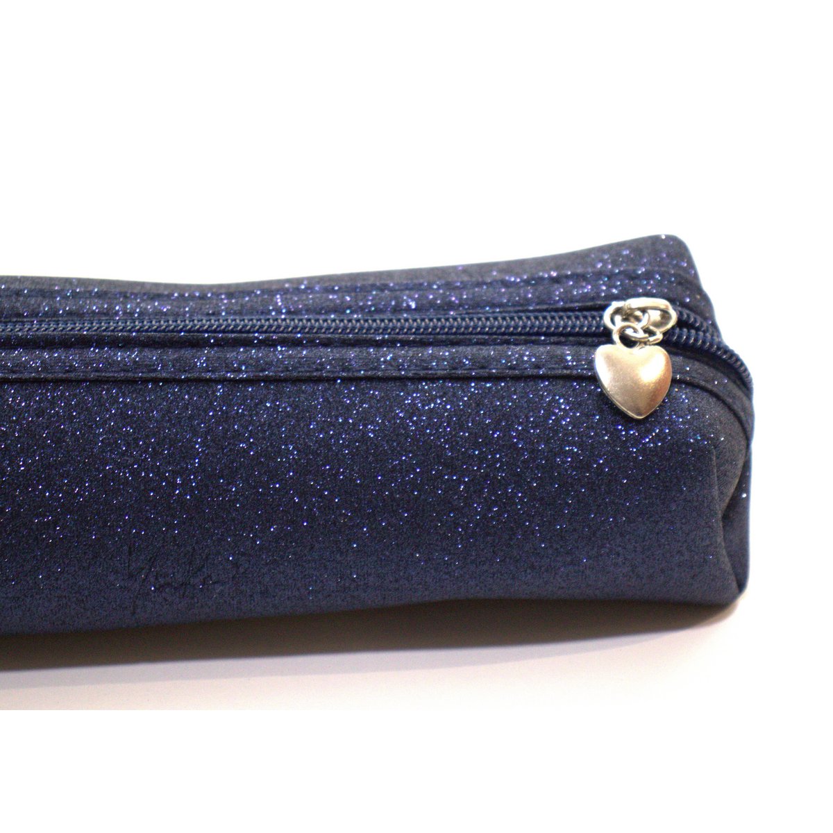 Moon - The Navy glitter pencil case