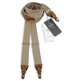 Sir Redman WORK suspenders denim taupe