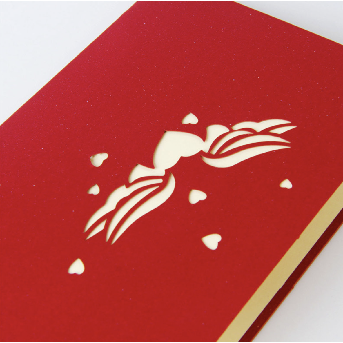3D heart pop up card for mother's day and valentine