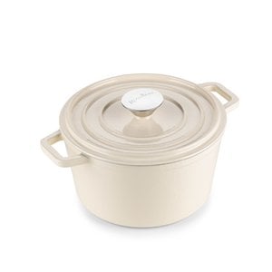 Rosmarino Cast Iron Pan - White - 20cm