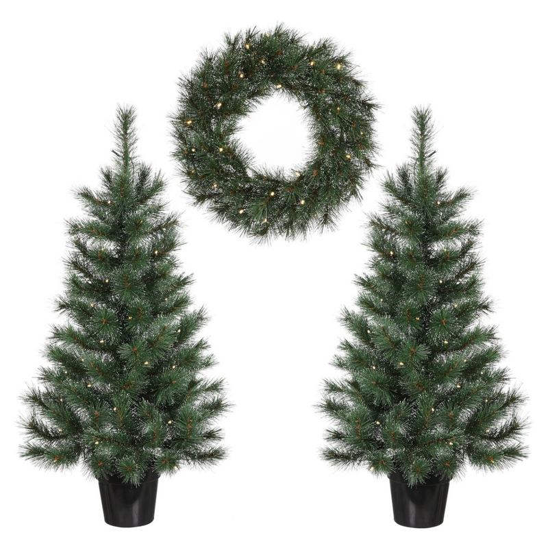 Árbol de Navidad artificial Glendon Verde