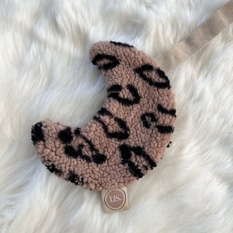 Schnullertuch Mond - Leopard I