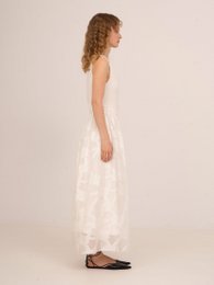 Printworks witte midi-jurk