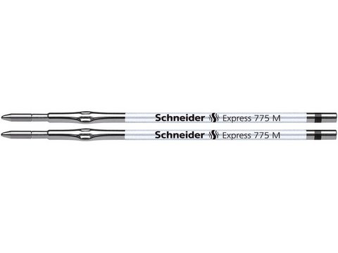 Vulling Schneider Express 775 M zwart op blister, 2 st.