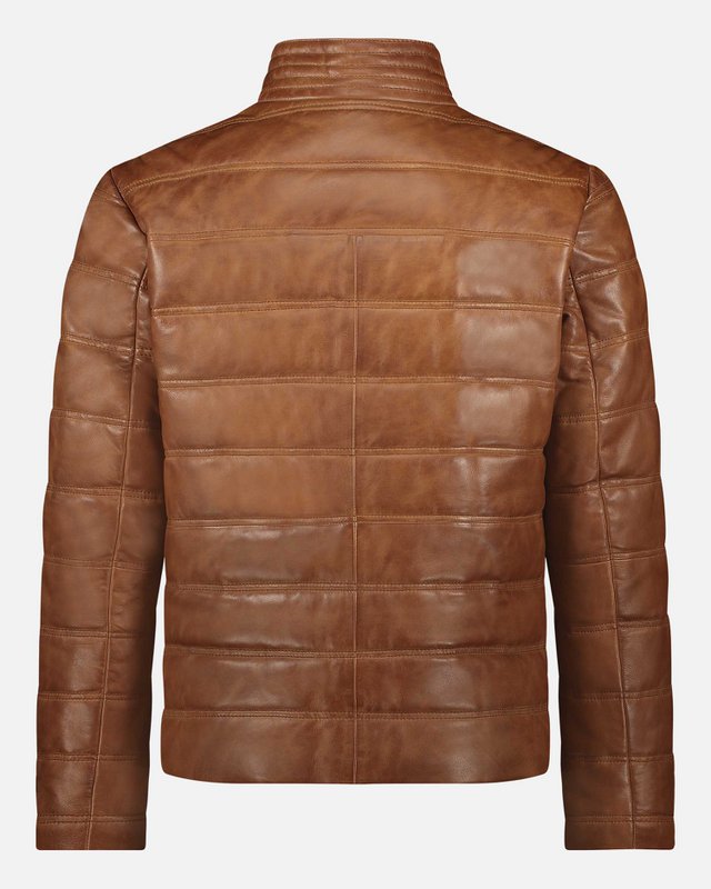 Rumford │ Leather Puffer Jacket