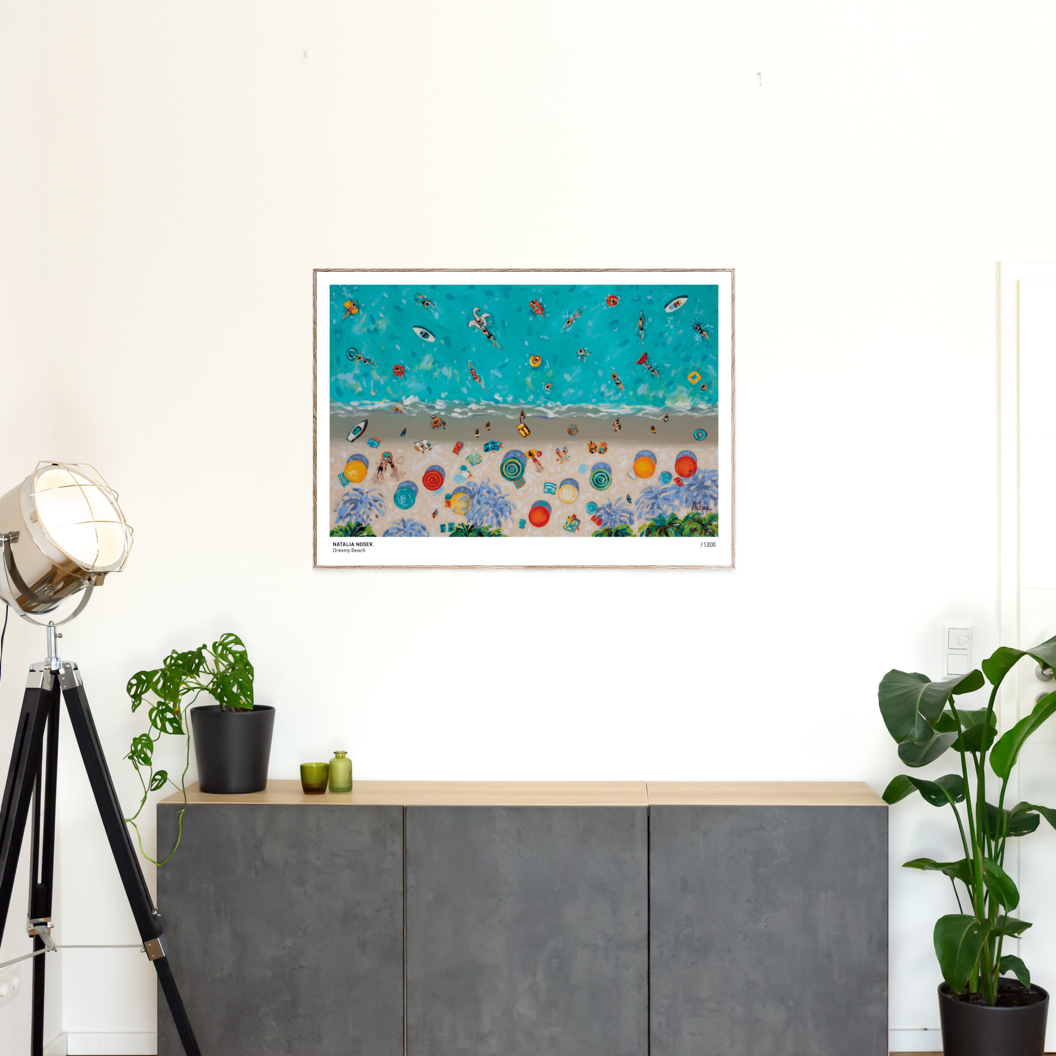 Limited art print: Dreamy Beach – Natalia Nosek