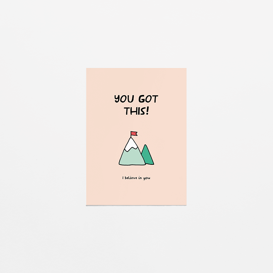 wenskaart - You got this