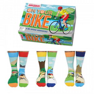 On Your Bike Bicycle Socks 39-46 ODDSOCKS