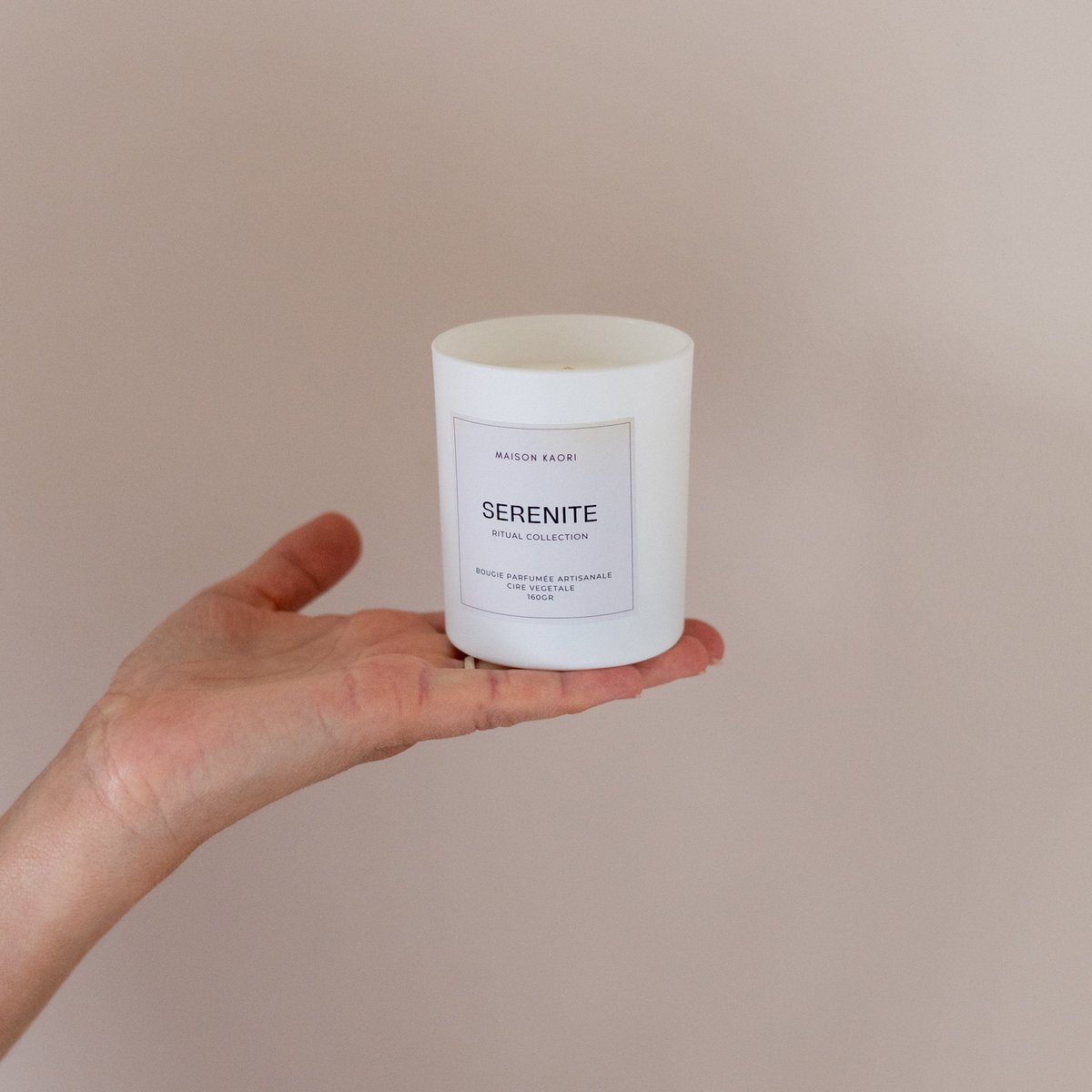 Bougie parfumée "SERENITE"