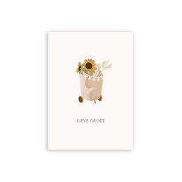 Carte A6 'Bien cordialement'