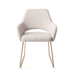 Jesper Home Yanai Dining Chair Slide Gold