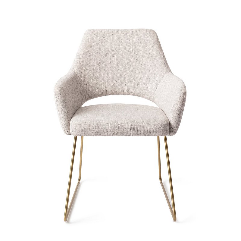 Jesper Home Yanai Dining Chair Slide Gold